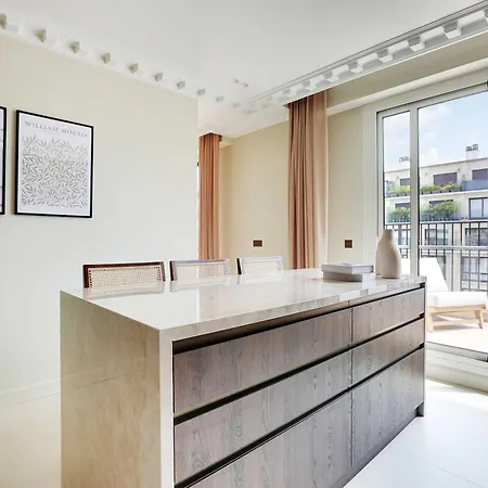 Magnificent With Ac- 3br-6p-tour Eiffel Appartamento